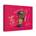 Canvas Wall Art Print - Colorful Coffee Cup Pop Art ("Coffee")