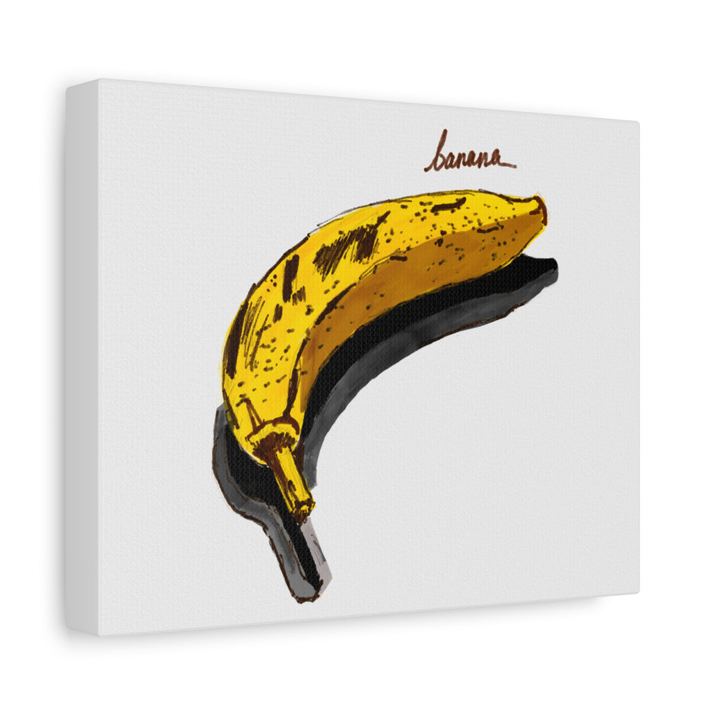 Matte Canvas, Stretched, 1.25" - Banana Art