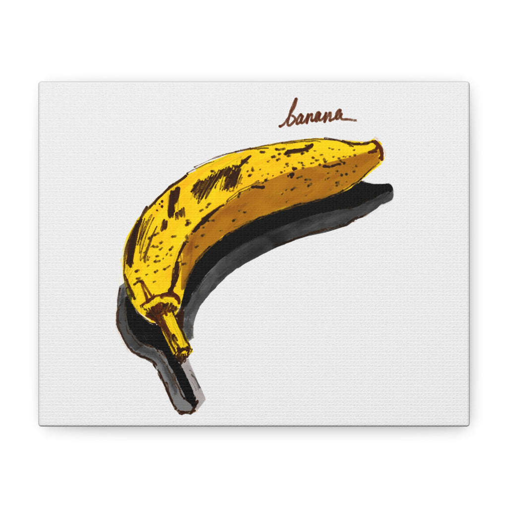 Matte Canvas, Stretched, 1.25" - Banana Art