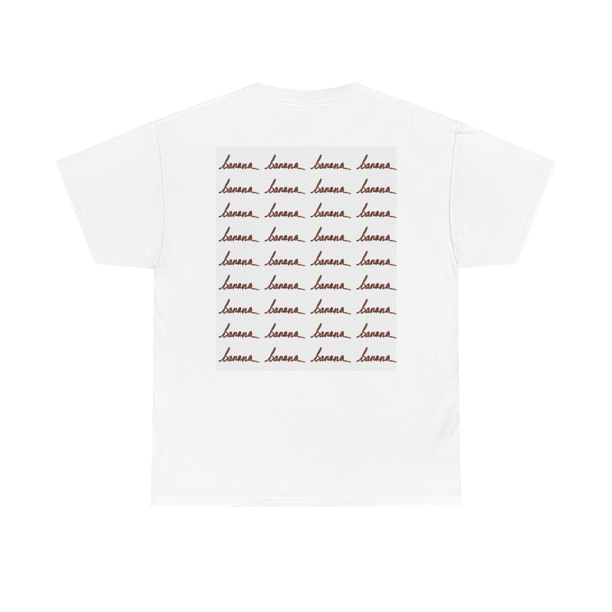 Unisex Heavy Cotton Tee - Banana Art
