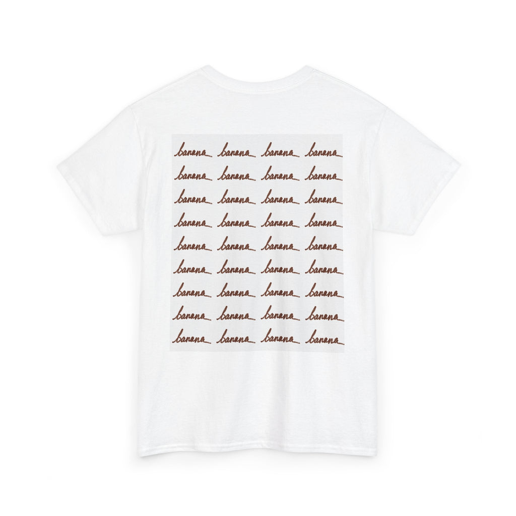 Unisex Heavy Cotton Tee - Banana Art