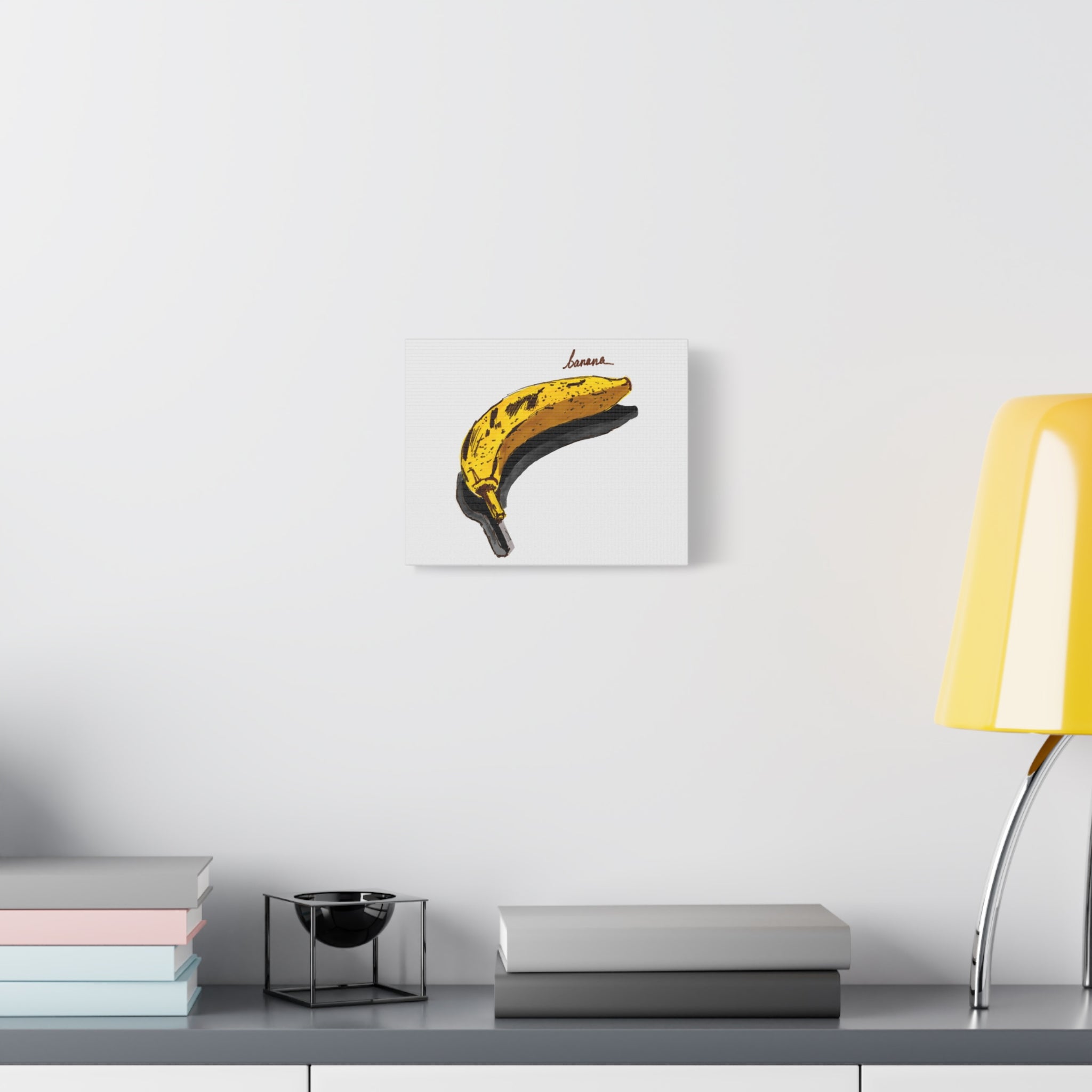Matte Canvas, Stretched, 1.25" - Banana Art