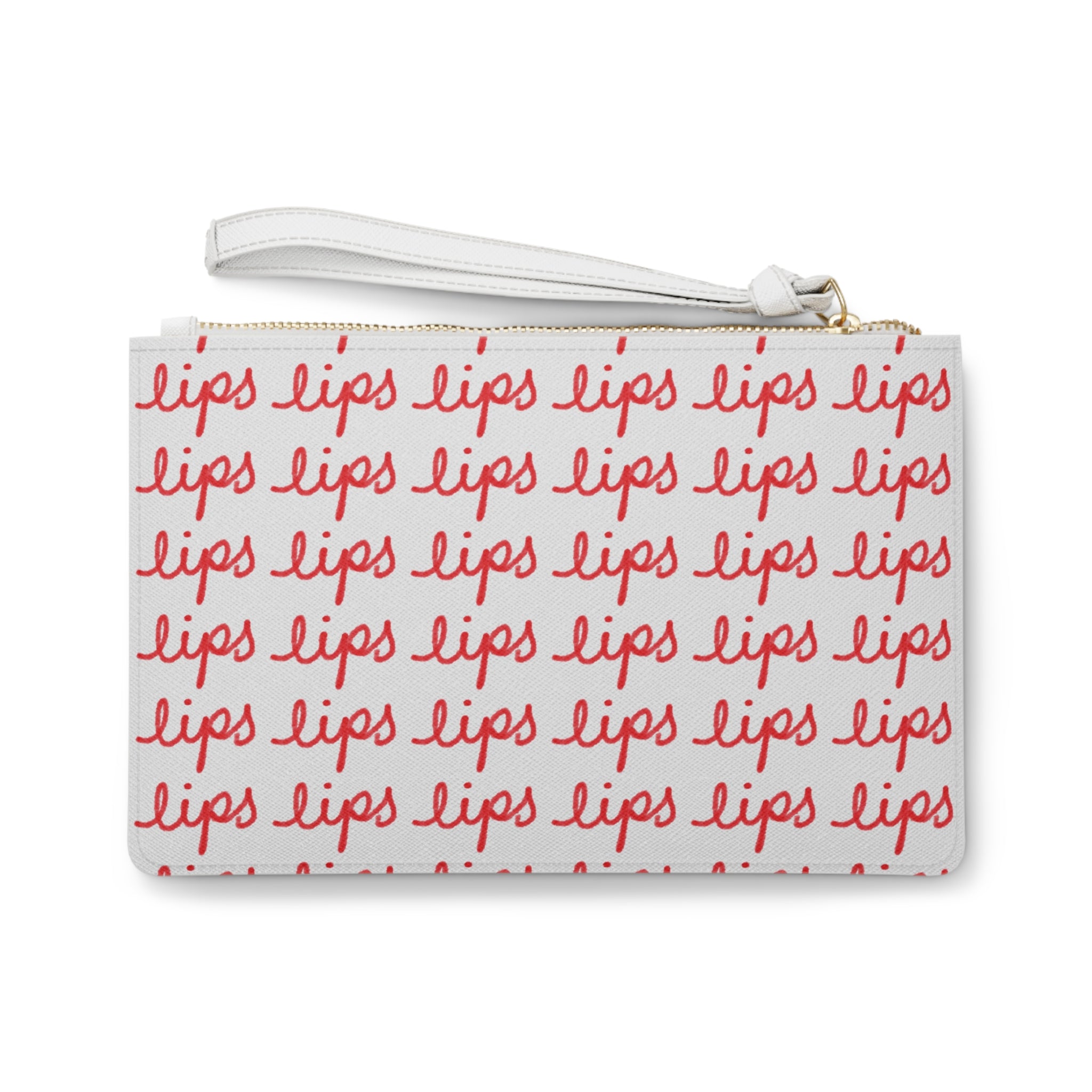 Clutch Bag - Red Lips